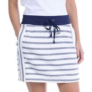 Jones New York Navy Stripe Skort Size XXL